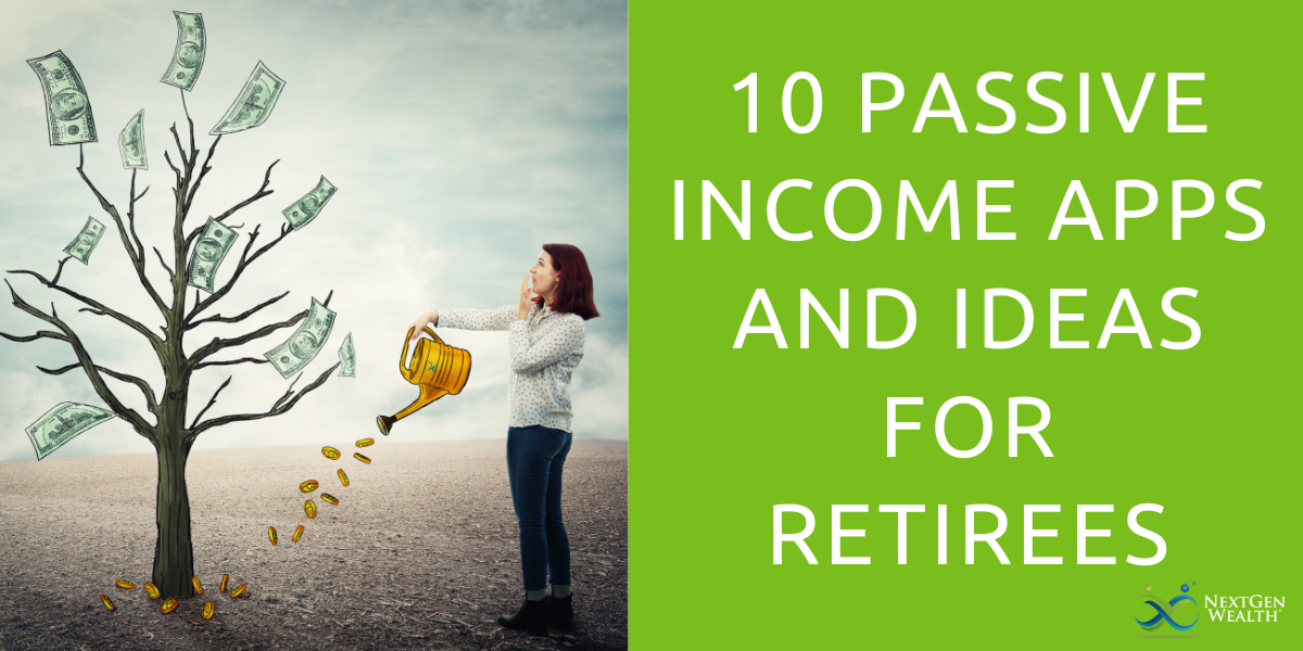 10 passive income apps and ideas for retirees