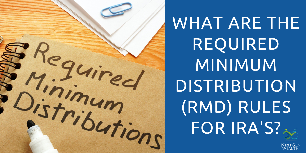 what are the required minimum distrubution rules for iras
