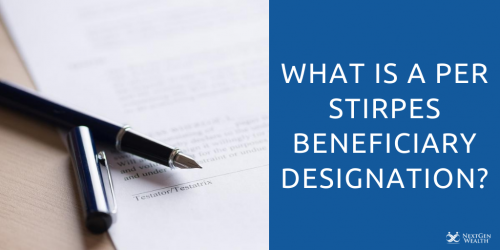 what is a per stirpes beneficiary designation
